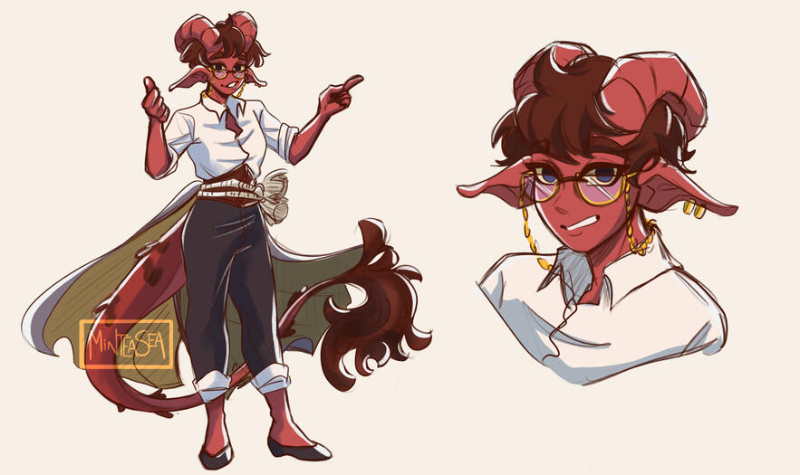 Serin (Tiefling Bard)